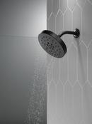 Delta Faucet Matte Black Multi Function Showerhead 