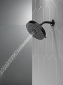 Delta Faucet Matte Black Multi Function Showerhead 