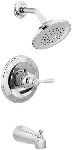 One Handle Single Function Bathtub & Shower Faucet in Chrome (Trim Only)