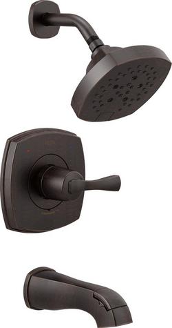 Single Handle Multi Function Bathtub & Shower Faucet in Venetian Bronze (Trim Only)