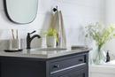 Single Handle Monoblock Bathroom Sink Faucet in Oil Rubbed Bronze 