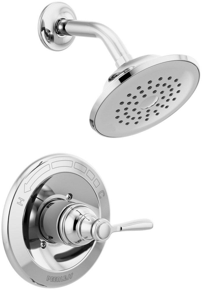 Peerless® Chrome Single Handle Single Function Shower Faucet (Trim Only) 
