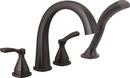 Two Handle Roman Tub Faucet with Handshower in Venetian® Bronze (Trim Only)