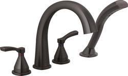 Two Handle Roman Tub Faucet with Hand Shower in Venetian Bronze (Trim Only)