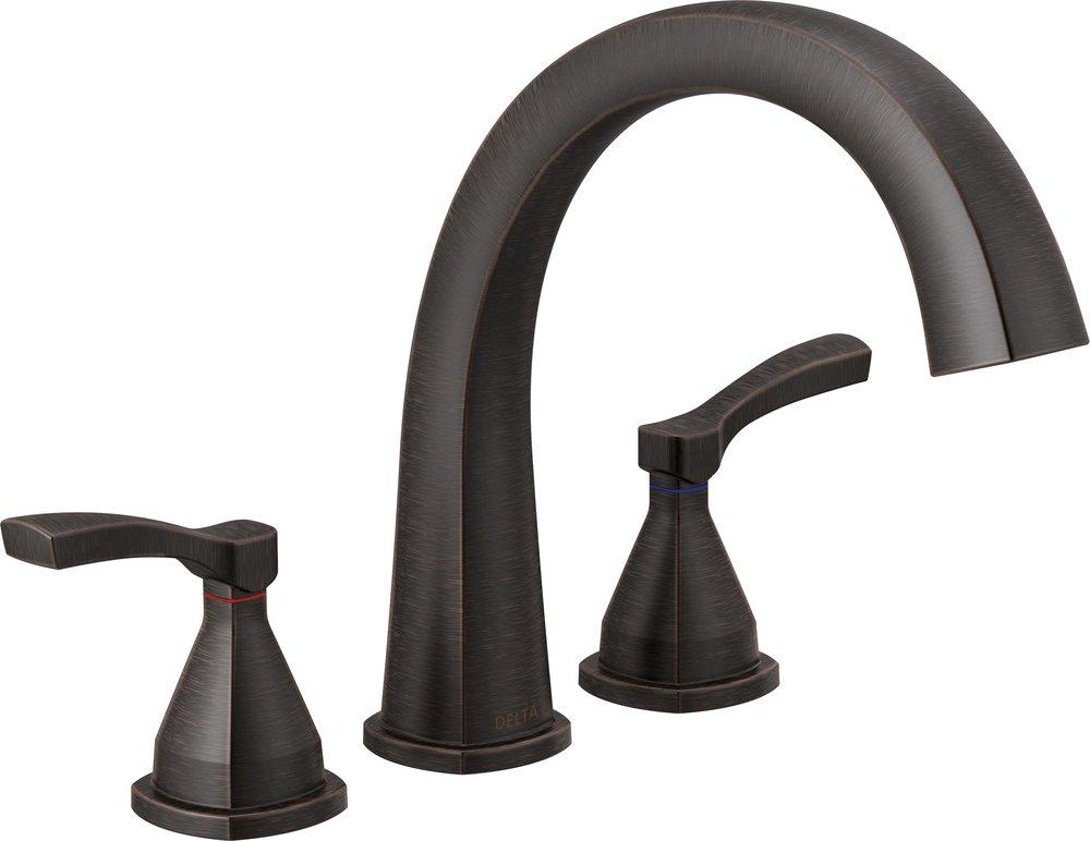 Two Handle Roman Tub Faucet in Venetian&reg; Bronze 