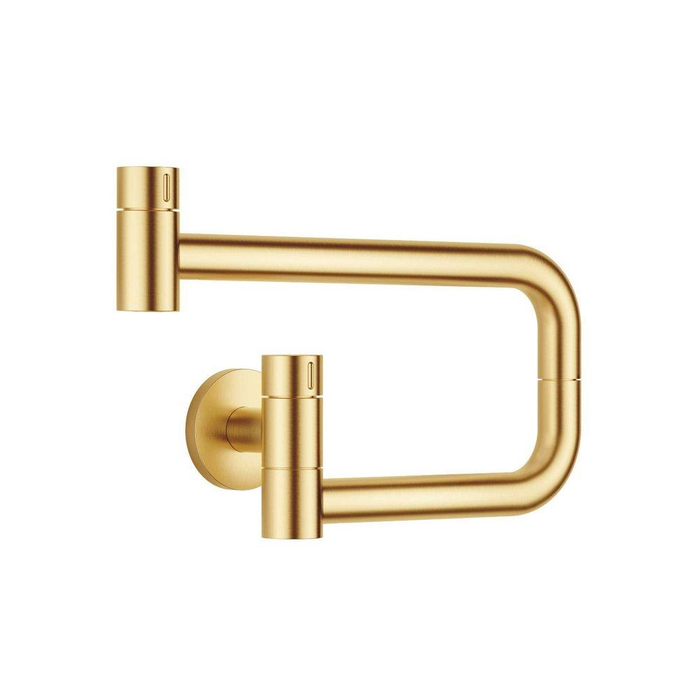 Dornbracht USA Brushed Durabrass Two Handle Knob Pot Filler 