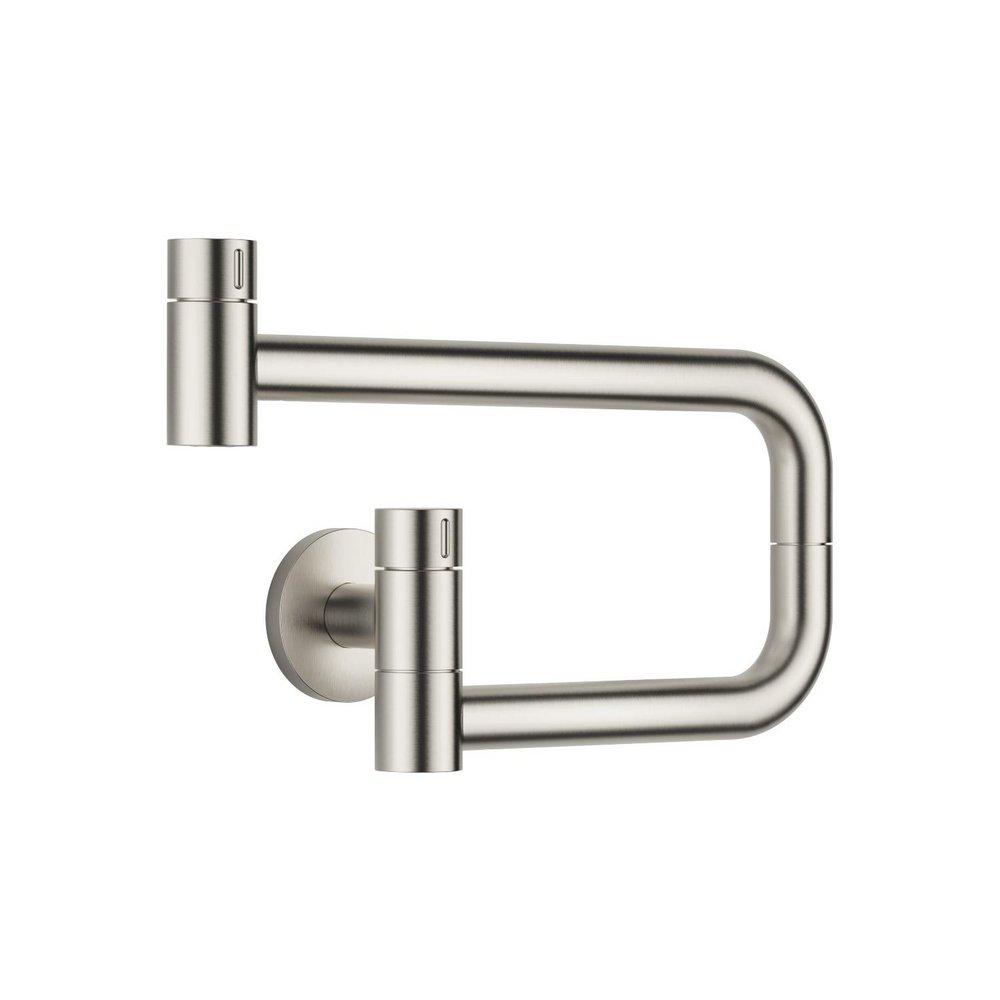 Dornbracht USA Brushed Platinum Two Handle Knob Pot Filler 