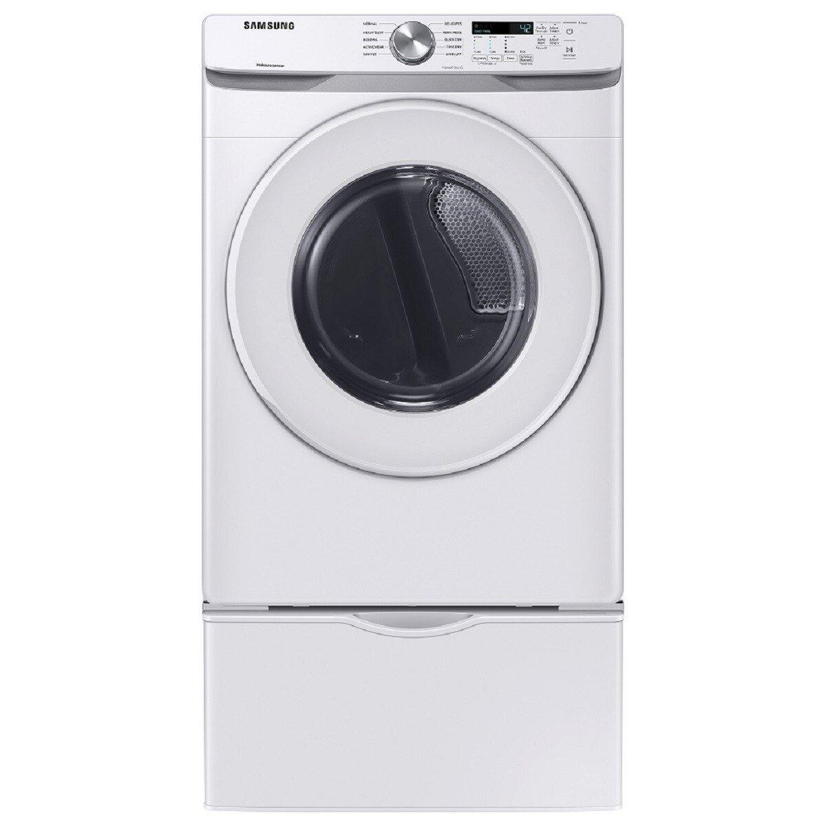 Samsung White 27 in. 7.5 cu. ft. Electric Dryer 