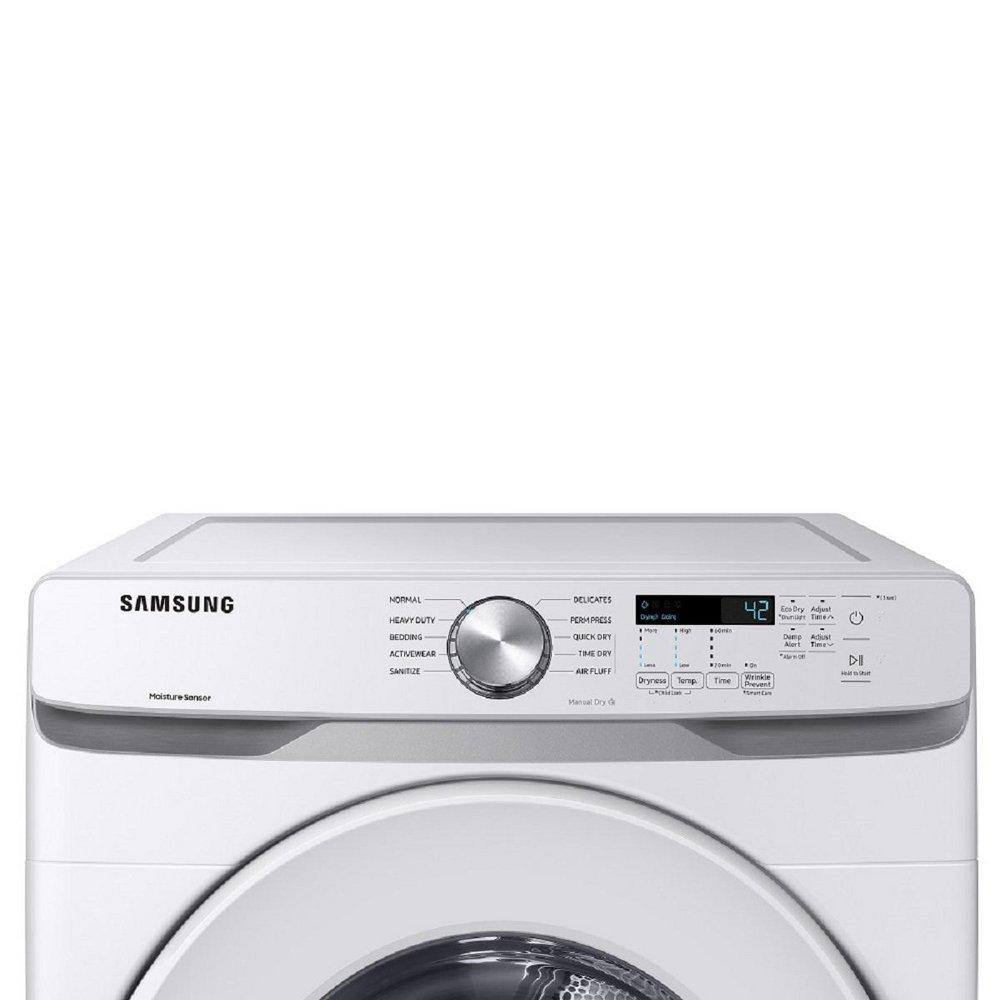 Samsung White 27 in. 7.5 cu. ft. Electric Dryer 