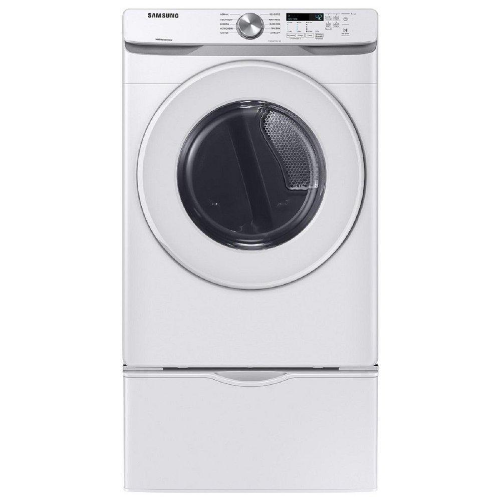 Samsung White 27 in. 7.5 cu. ft. Electric Dryer 
