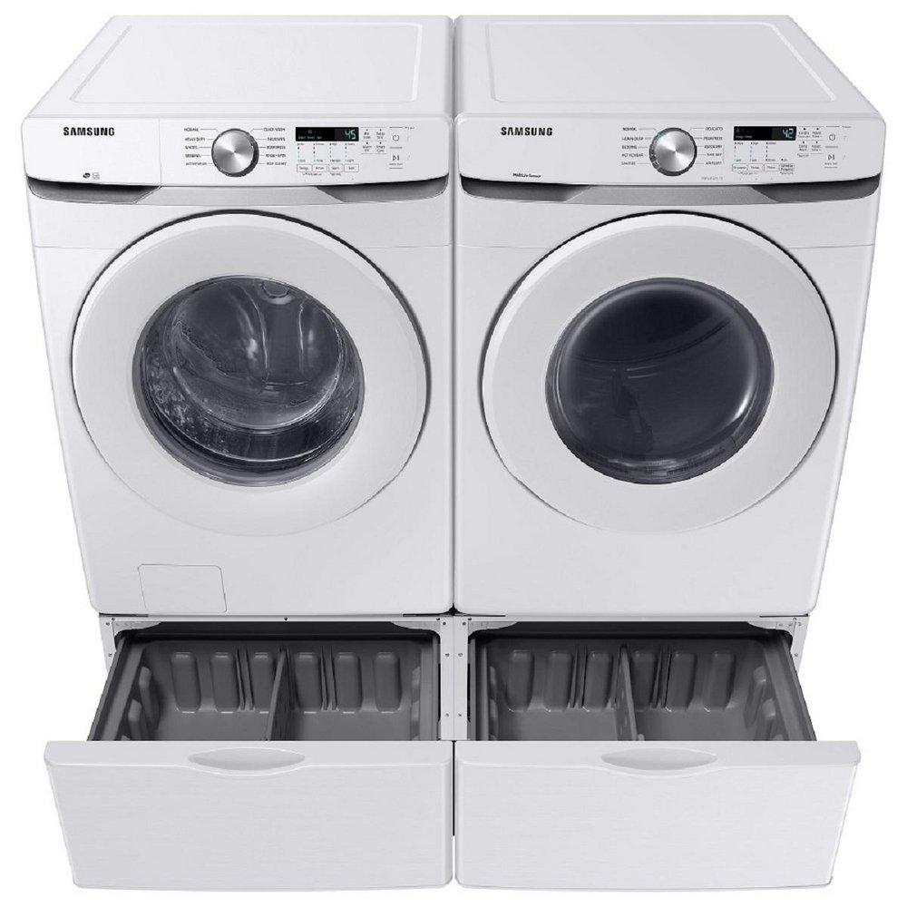 Samsung White 27 in. 7.5 cu. ft. Electric Dryer 
