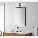 KOHLER Matte Black 12W 2-Light 5-1/8 in. Wall Sconce 