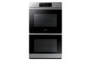 CONTEMPORARY SILVER STAINLESS 30" STEAM-ASSISTED DOUBLE WALL OVENS