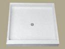 Florestone White 48 in. Rectangle Shower Base 