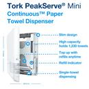 H5 High Capacity Paper Hand Towel Dispenser in White 