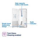 PEAKSERVE HAND TWL DISP WHT 