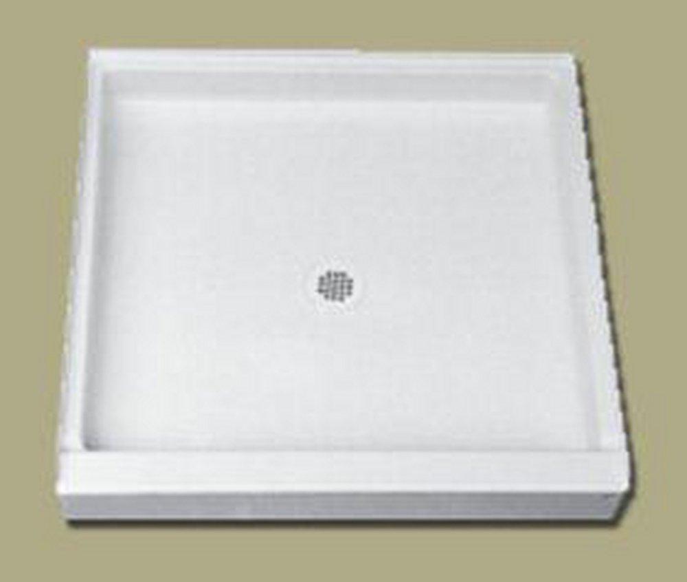 Florestone White 60 in. Rectangle Shower Base 