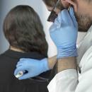 Ammex USA Blue Nitrile Disposable Exam Gloves in Blue (Box of 100) 