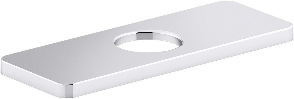 KOHLER Polished Chrome Brass Flat Escutcheon 