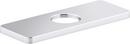 KOHLER Polished Chrome Brass Flat Escutcheon 