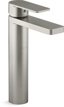 Single Handle Monoblock Bathroom Sink Faucet in Vibrant® Brushed Nickel