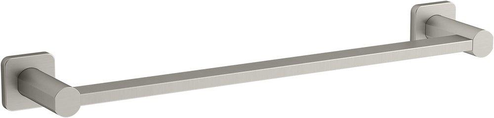 KOHLER Vibrant&reg; Brushed Nickel 18 in. Towel Bar 