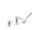 KOHLER Polished Chrome Single Handle Roman Tub Faucet 