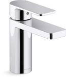 KOHLER Polished Chrome Single Handle Monoblock Bathroom Sink Faucet 