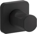 KOHLER Matte Black 1-Hook Robe Hook 