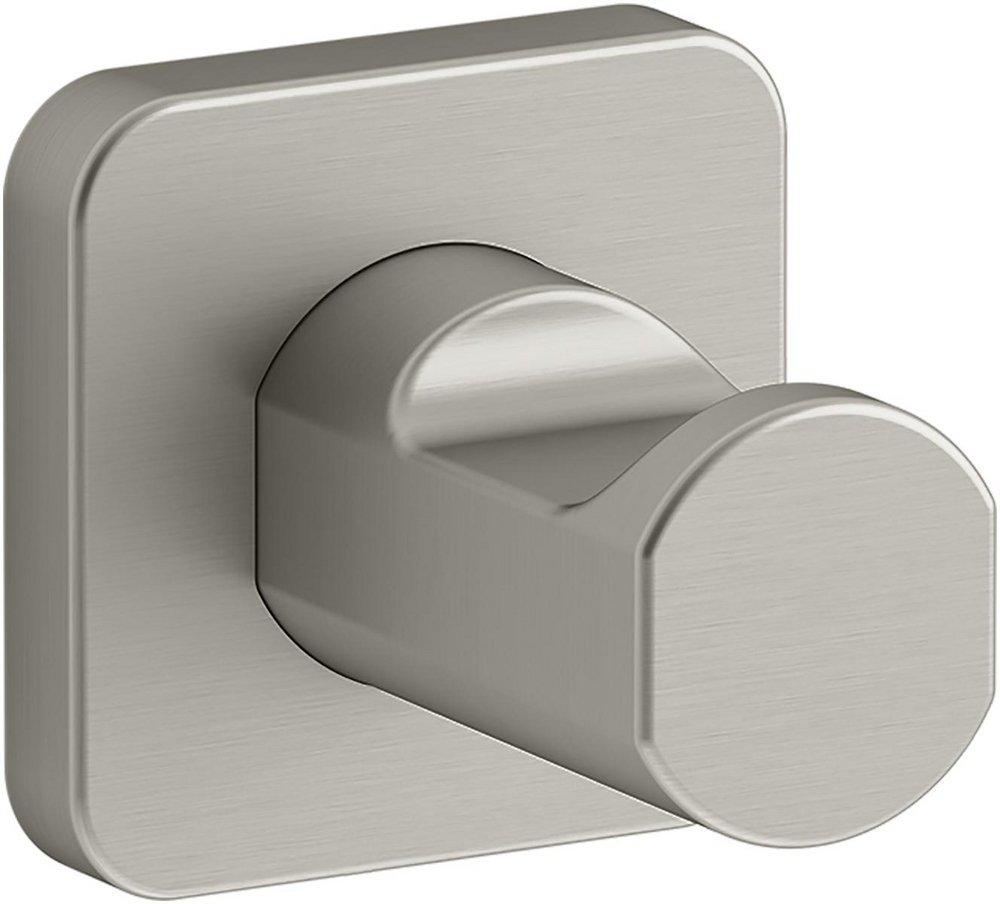 KOHLER Vibrant&reg; Brushed Nickel 1-Hook Robe Hook 