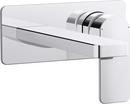 KOHLER Polished Chrome Single Handle Wall Mount Centerset Bathroom Sink Faucet 