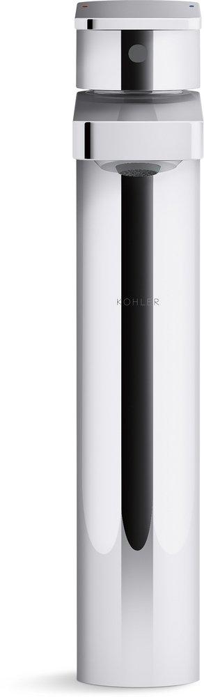 KOHLER Polished Chrome Single Handle Monoblock Bathroom Sink Faucet Lever Handle 