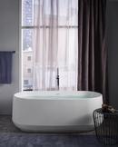 KOHLER Vibrant&reg; Brushed Nickel Single Handle Floor Mount Filler (Trim Only) 