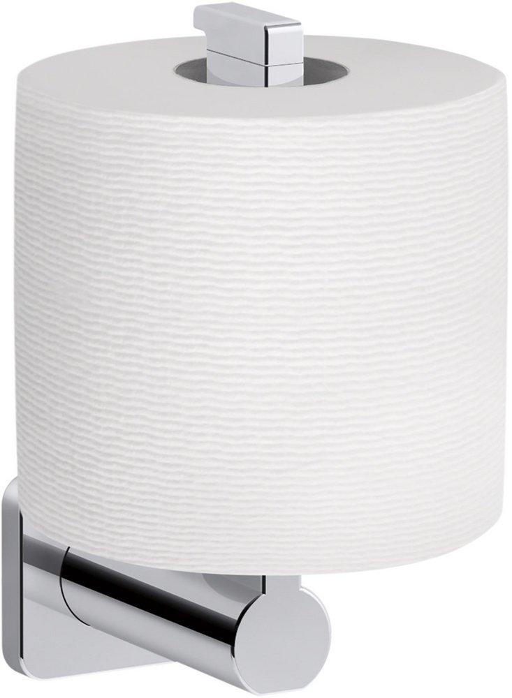 KOHLER Polished Chrome Wall Mount Toilet Tissue Holder 