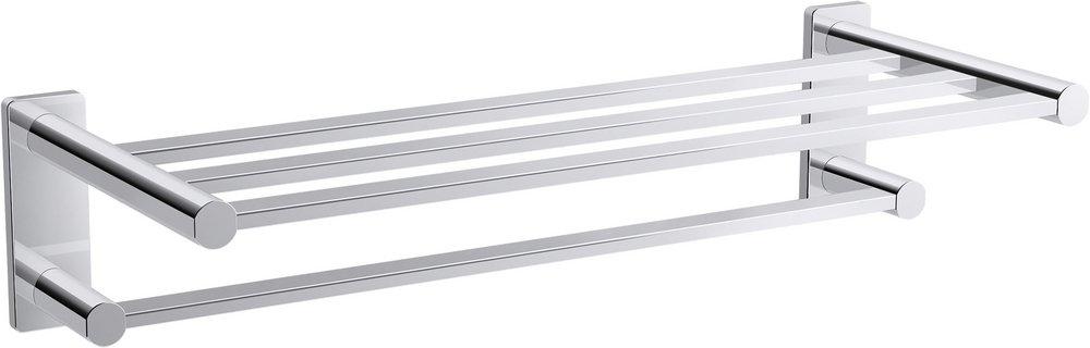 KOHLER Polished Chrome 24 in. Towel Bar 