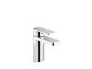 KOHLER Polished Chrome Single Handle Monoblock Bathroom Sink Faucet 