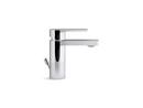 KOHLER Polished Chrome Single Handle Monoblock Bathroom Sink Faucet 
