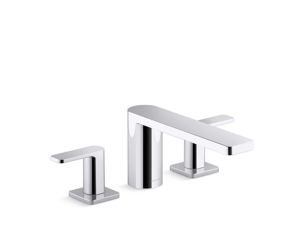 KOHLER Polished Chrome Two Handle Roman Tub Faucet 