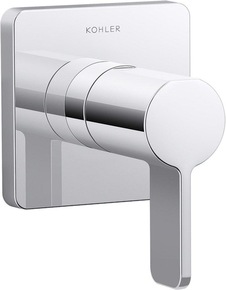 KOHLER Polished Chrome Single Handle Bathtub & Shower Faucet (Trim Only) 