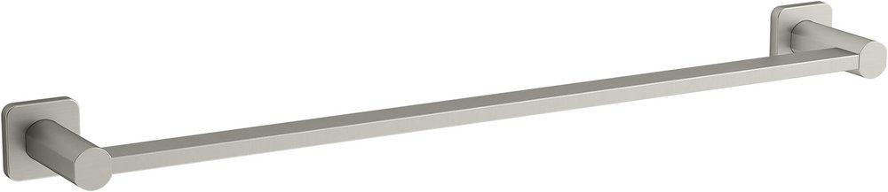 KOHLER Vibrant&reg; Brushed Nickel 24 in. Towel Bar 