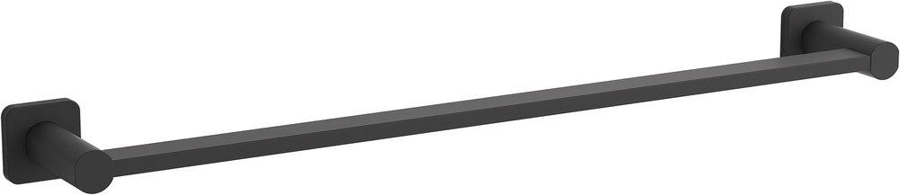 KOHLER Matte Black 24 in. Towel Bar 