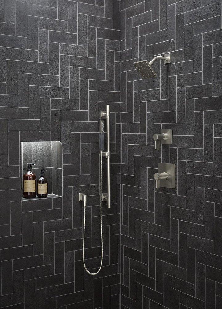 KOHLER Vibrant&reg; Brushed Nickel Single Handle Bathtub & Shower Faucet (Trim Only) 