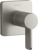 KOHLER Vibrant&reg; Brushed Nickel Single Handle Bathtub & Shower Faucet (Trim Only) 