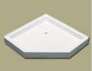 37-1/2 in. Neo-angle Shower Base in White