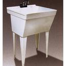 23 x 23 in. Floor Mount Single Utility Service Sink White