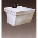 Wall Mount Single Utility Sink in White