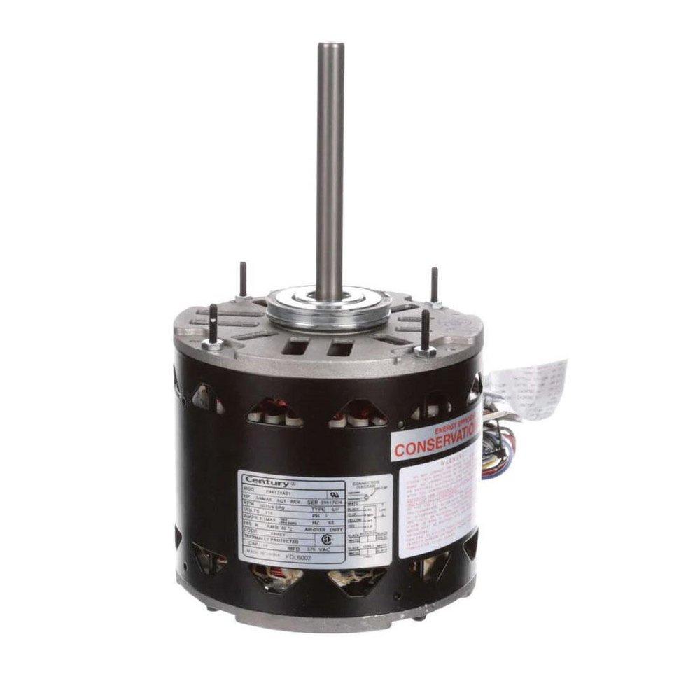 1/5 to 3/4 hp 1075 RPM 115V Direct Drive Blower Motor 