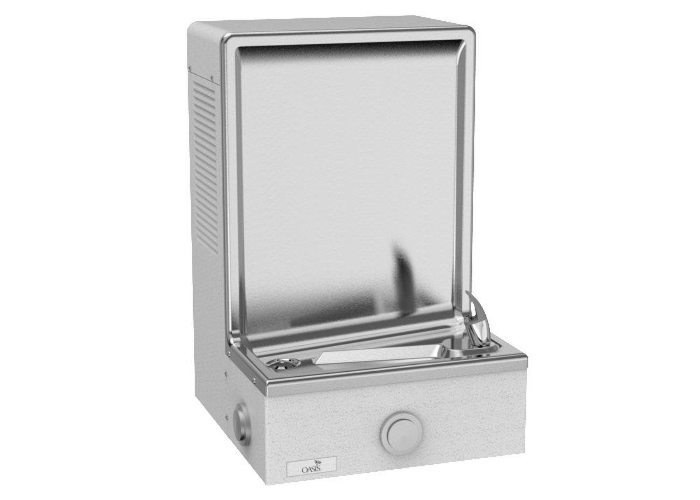 8 gph Barrier-Free ADA Water Cooler in Greystone 