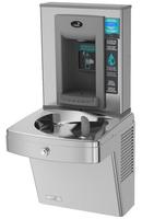 Vandal-Resistant 8 gph Water Cooler in Stainless Steel with Electronic Bottle Filler