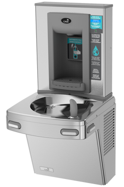 Filtered Non-Refrigerated Bottle Filling Station with Single Water Cooler